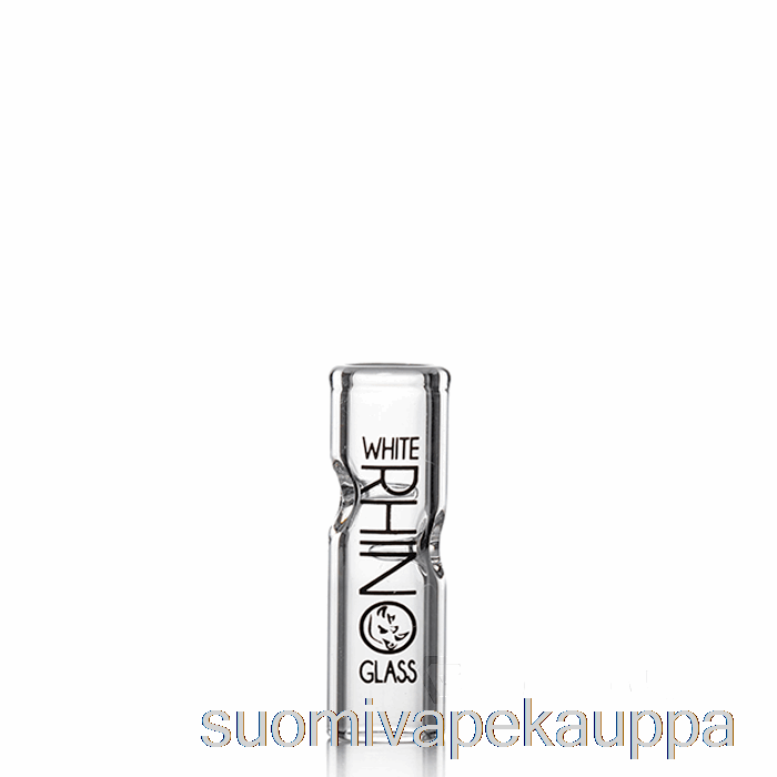 Vape Suomi Valkoinen Sarvikuono Lasikärjet Pyöreä Lasikärki [xl]